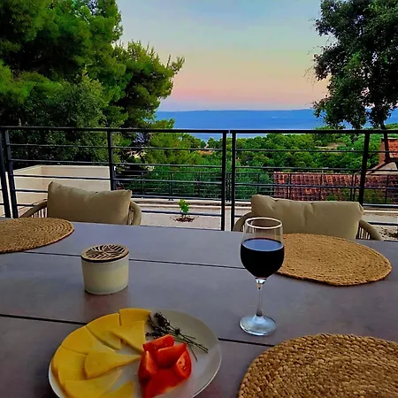Sea View House With Jacuzzi - Casa Bianca Brac Selca (Brac)